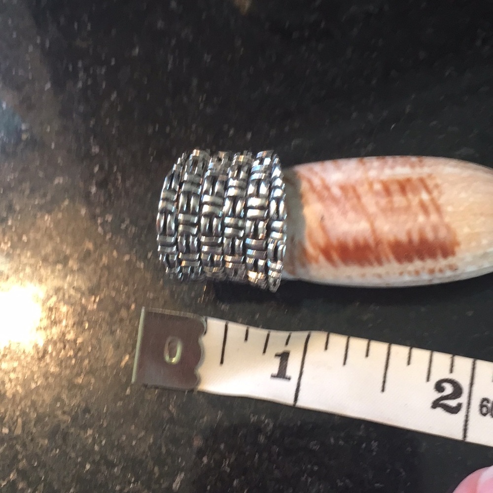 Lia Sophia Silver Tone Ring - Picture 3 of 3